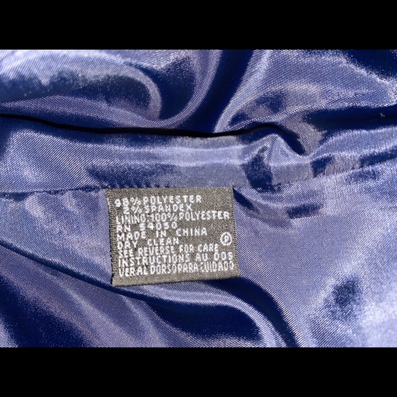 Anne Klein navy blue pencil skirt 2 price suit, size 2 - Picture 5 of 5